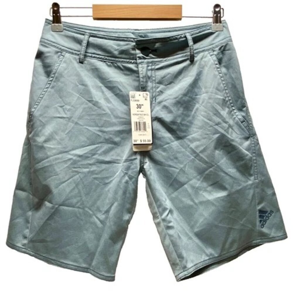 Adidas Men's Swim Shorts Versatile Casual 30" Waist Legacy Blue Swimwear NWT